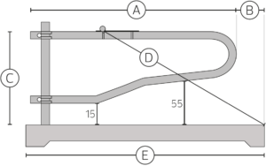 HR 600 zwevende box grootvee schematisch